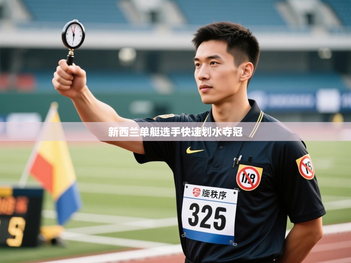 新西兰单艇选手快速划水夺冠