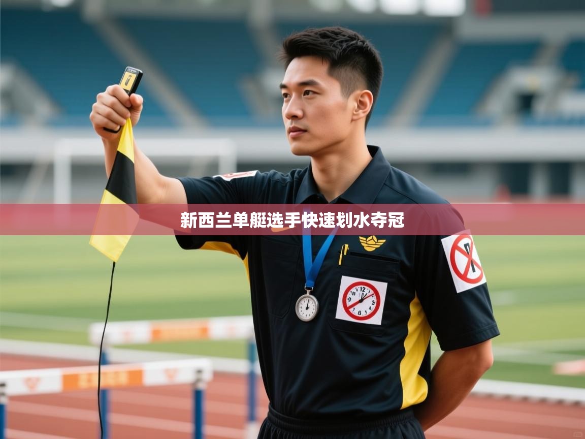 新西兰单艇选手快速划水夺冠 第2张